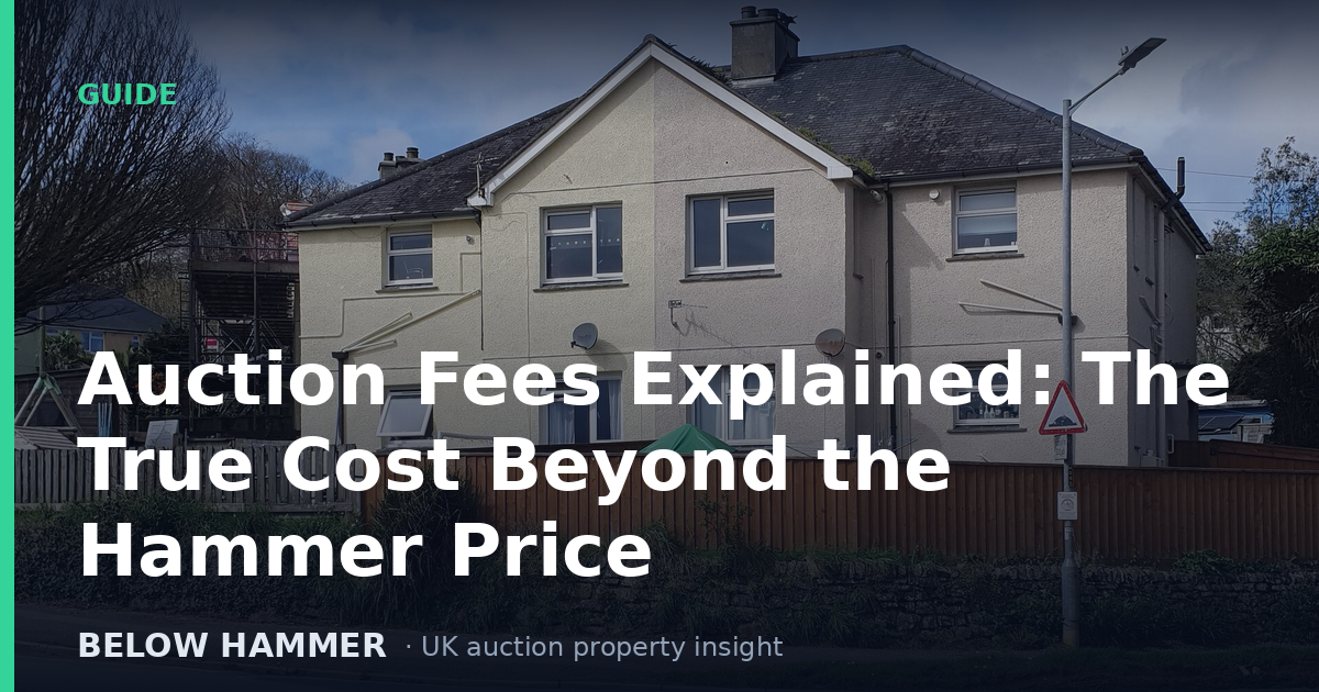 Auction Fees Explained: The True Cost Beyond the Hammer Price